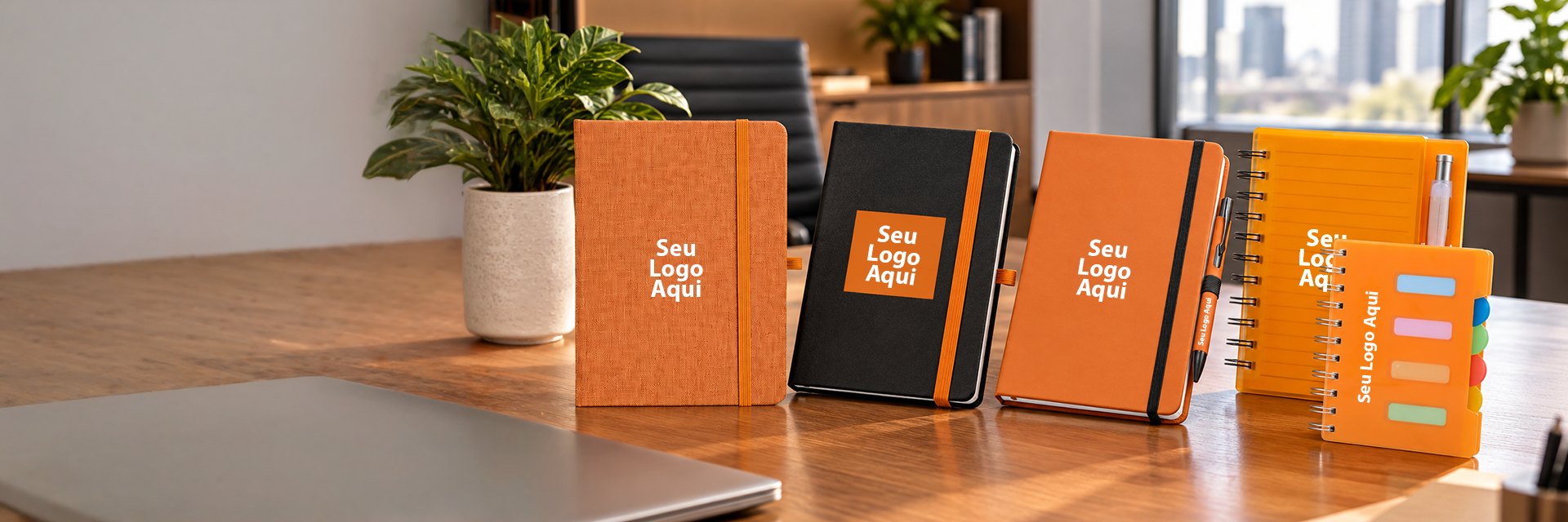 Cadernos tipo Moleskine personalizados em Guarulhos